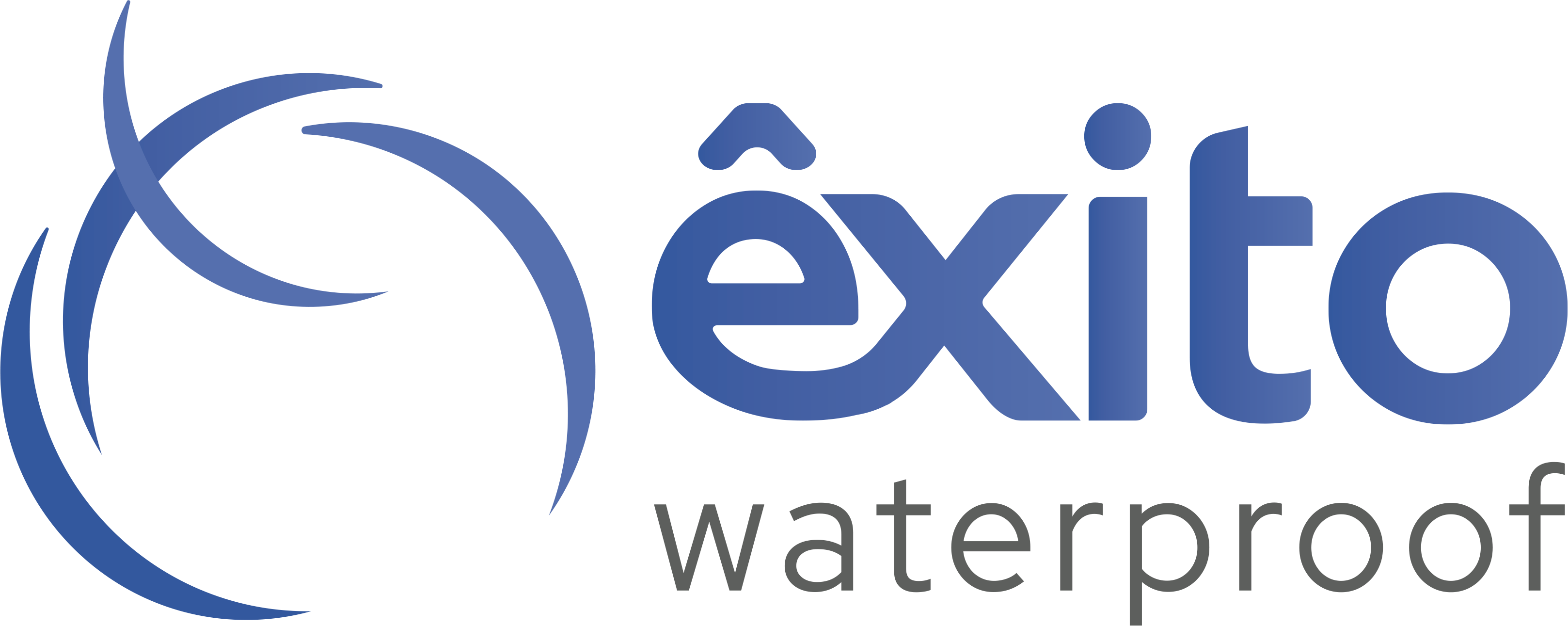 Êxito Waterproof Logotipo